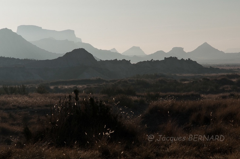 Petit matin sur "Las Bardenas" 2