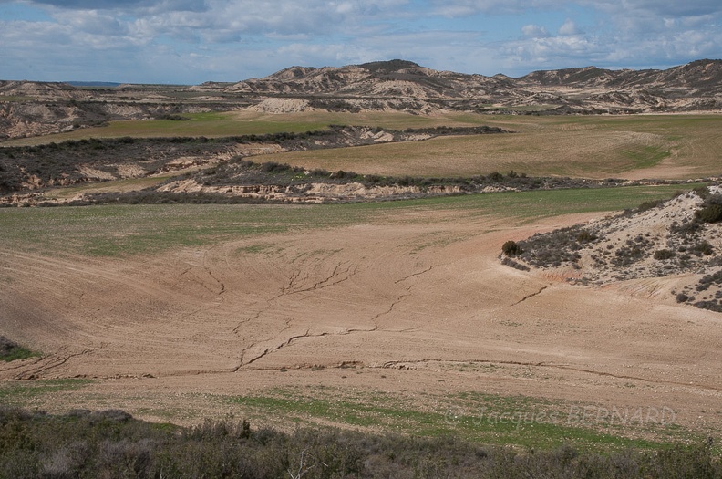 Erosion sur les terres cultivées